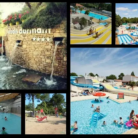 Accueillant A Avec Piscine 펜션